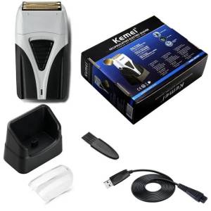 Mquina Shaver Kemei Barbeador Eltrico Entrego