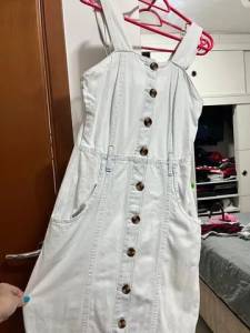 Vestido Jeans Longo P