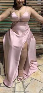 Vestido Madrinha Rose Gold - Casamentos Luxo