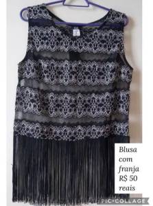 Blusa Renda/baixei O Preo