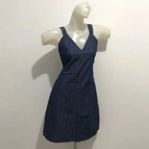 Vestido Jeans, Zinco, Tamanho Pp (excelente Estado)