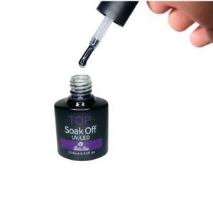 Top Coat Uvled Unhas Gel Acrigel Porcelana Fibra Lirio E Bella Rosa