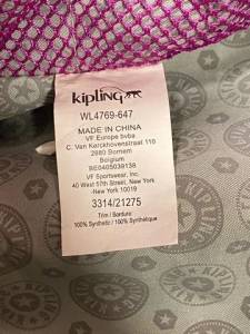 Mala / Mochila Kipling Rosa