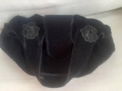 Bolsa Le Lis Blanc Veludo Preto