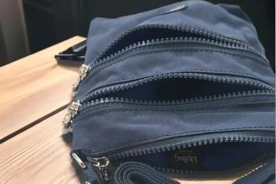 Bolsa Kipling Alvar Xs Azul