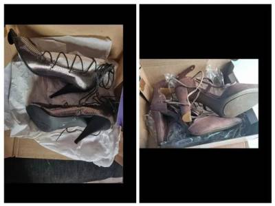 Sapatos De Salto Lindos. N.37. Novos Zerados.