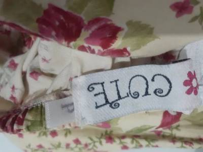 Vestido Vintage Floral P