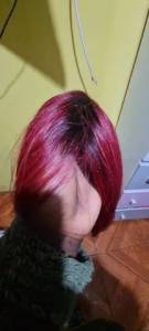 Peruca Ruiva Cabelo Humano