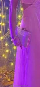 Bolsa De Festa Dourada