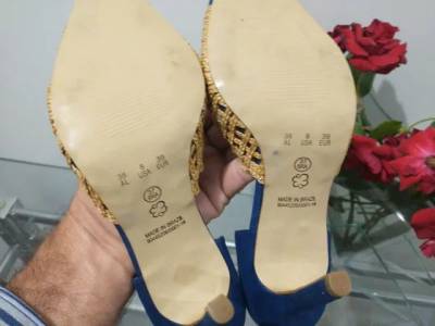 Sandlia Feminina Bebec Nmero 37 R$. 50,
