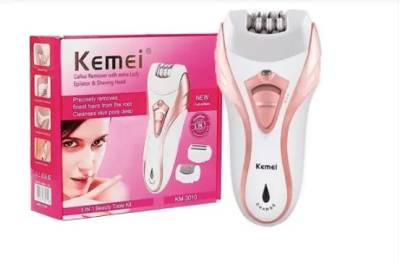 Aparelho De Depilao Portatil Feminino Kemei Km-3010