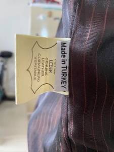 Jaqueta Em Couro Made In Turkey