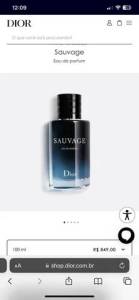 Perfume - Sauvage Dior