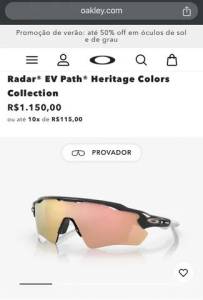 culos Oakley Radar Original