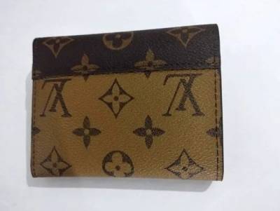Carteira Feminina Louis Lv Couro Monograma Lindissima