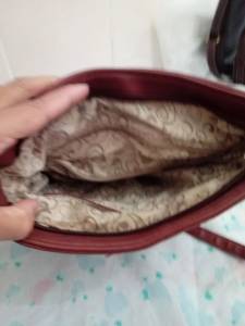 Bolsa Tiracolo De Couro Sinttico