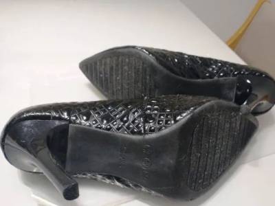 Sapato Scarpin Preto Stravazza