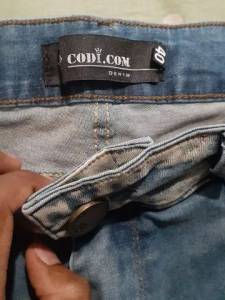Cala Jeans Azul Denim Degrad Superskinny Destroyed