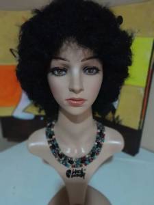 Peruca Afro + Touca