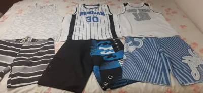 6 Bermudas E 6 Camisas Vero