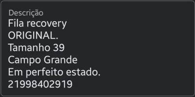 Tnis Fila Recovery 39