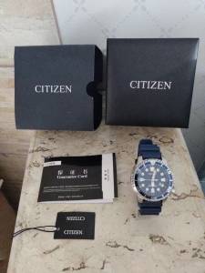 Relgio Citizen Diver Eco Drive Solar Bn0151-09l Semi-novo.
