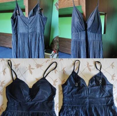 Vestido De Gala/formatura Azul Tamanho G