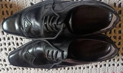 Sapatos De Couro Masculino Social