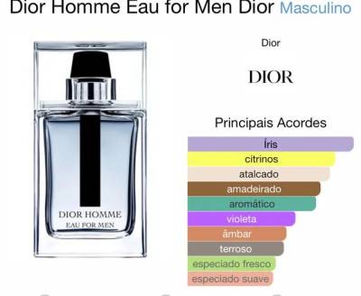 Dior Homme Eau For Men Raro E Lacrado 100ml