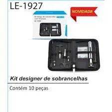 Kit Sobracelha Porttil Estojo Le-1927
