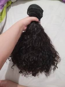 Cabelo Humano Cacheado E Telado 250g