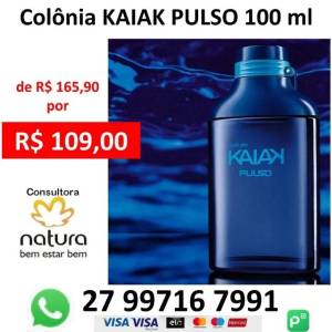 Colonia Natura Pulso Masculina 100 Ml