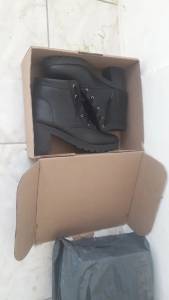 Bota Preta Com Salto