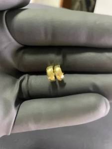 Brinco  De Ouro  18k