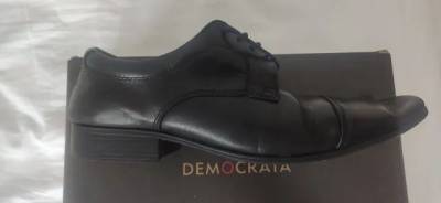 Sapato Social Preto Democrata