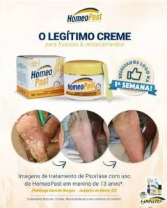 Homeopast Creme De Ultra-hidratao  Novo