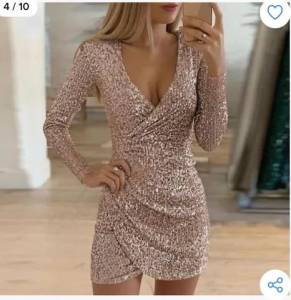 Vestido Paet