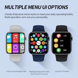 Relogio Smartwatch Hw19 Com Duas Pulseiras 42/44mm