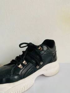 Tnis Preto Plataforma Fly High