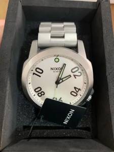 Relgio Nixon Ranger 45 S Silver Na Caixa Sem Uso!