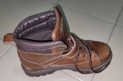 Bota West Coast Worker Classic Couro Marrom Tamanho 41