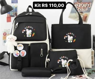 Kit De Mochila R$ 110,00 Entrega Grtis