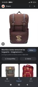 Mochila E Estojo Harry Potter Imaginarium