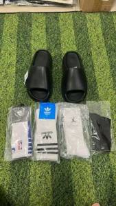 Chinelo Slide Adidas/ Meias Adidas, Jordan, Nba