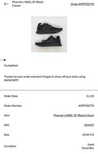 Adidas Nmd R1 Pharrell Williams Black Future