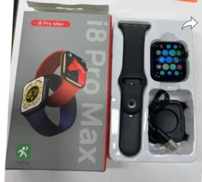 Relgio Inteligente Smartwatch I8 Pro Max Preto Novo