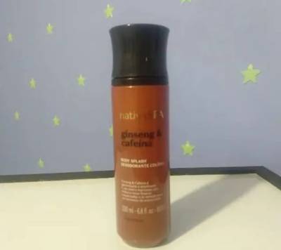 Body Splash Desodorante Colnia Nativa Spa Ginseng E Cafena 200ml br 