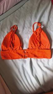 Top Laranja De Viscose Tam. M