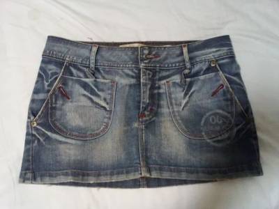Mini Saia Jeans