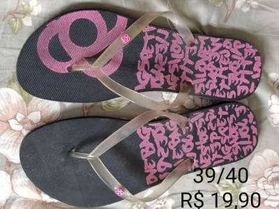 nica Pea Chinelo 39/40 Novo Petite Jolie Original